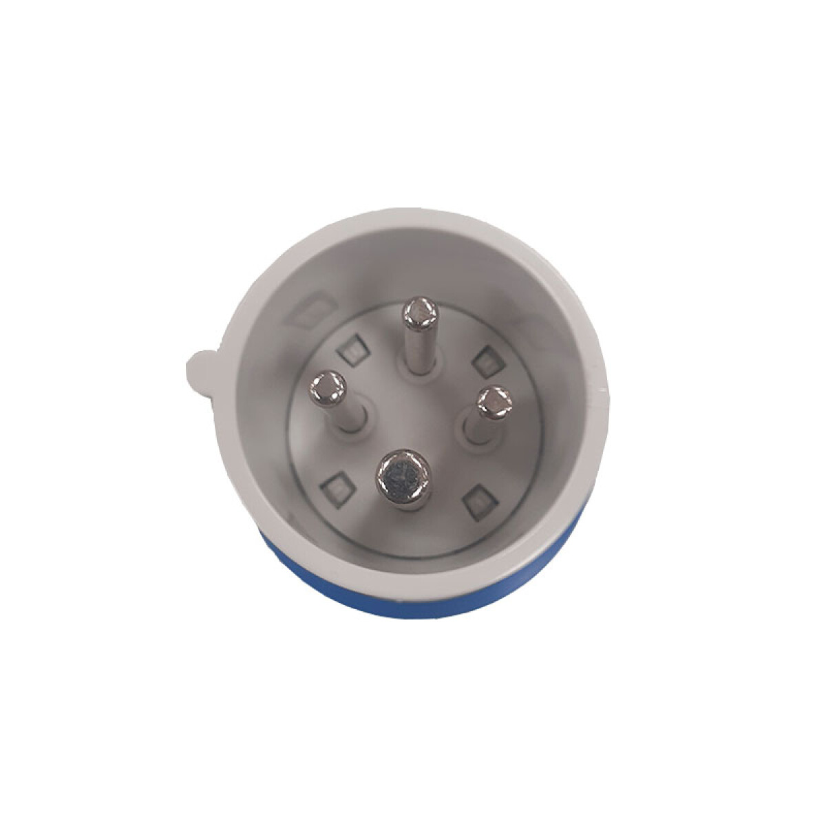 Ficha industrial 3P+T 16A 9HS 220V azul IP44 - GG0005 