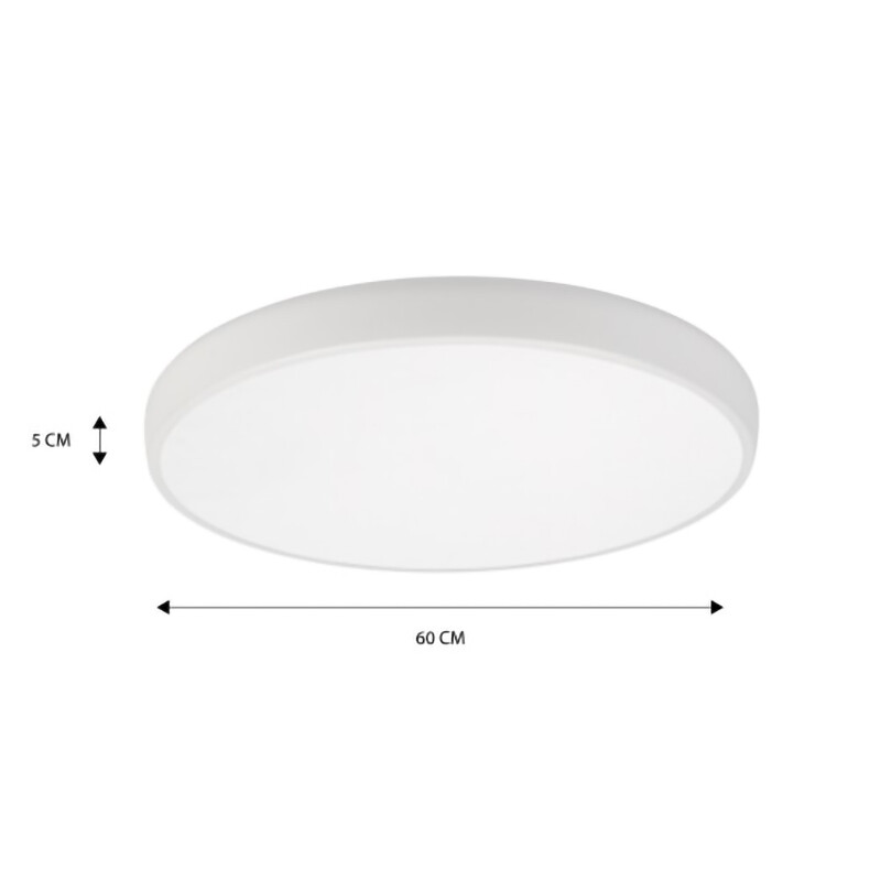 PLAFON LED MERLINA f60cm 48W Panel LED Merlina Blanco Ø60CM 48W