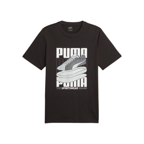 REMERA PUMA GRAPHICS SNEAKER Black