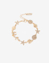 Pulseras Flexibles Strass Pulsera Flexible Marítima Strass - Dorado