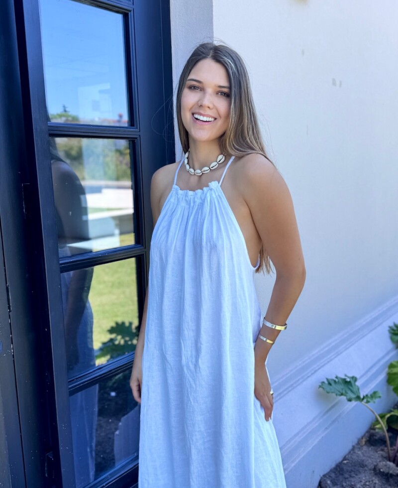 Vestido Mechi blanco