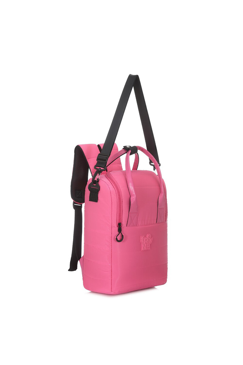 Mochila Matera Puffer Rosa