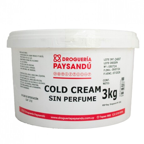 Cold Cream 3 kg