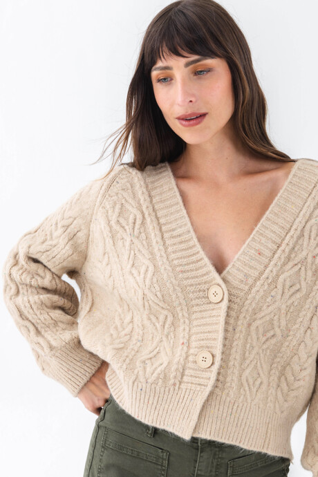 Cardigan Zoe Beige