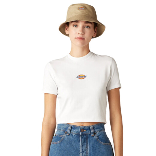 Remera Dickies Womens Maple Valley - Blanco Remera Dickies Womens Maple Valley - Blanco