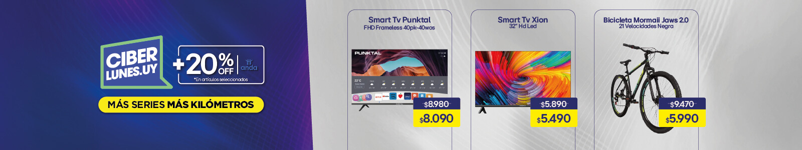 CiberLunes: Más series más km