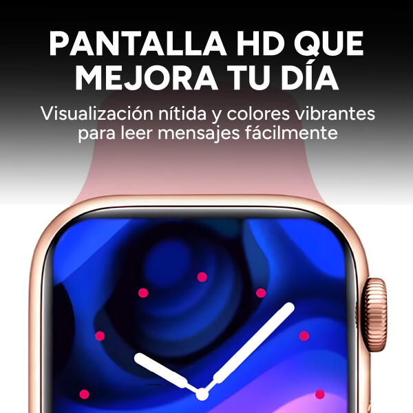 Reloj Inteligente Smartwatch Pro T700S Bluetooth Fitness Color Variante Rosado