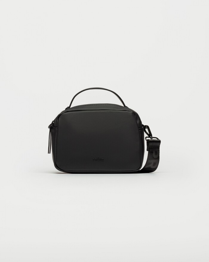 Mini Bag Rubber en Efecto Rubber Matte Negro