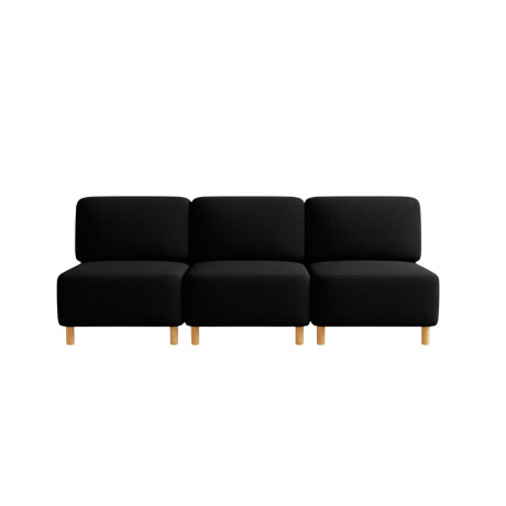 Pack x3 Sillón Modular Lumax de encastre Orebo en caja Negro