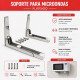Soporte para microondas PLATEADO