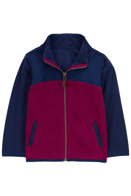 Campera de micropolar, diseño colorblock. Talles 2-5T Campera de micropolar, diseño colorblock. Talles 2-5T