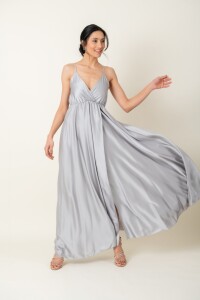 VESTIDO FRESNO Gris claro