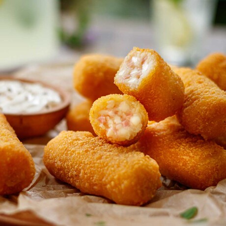 Croqueta jamón y queso 1kg Croqueta jamón y queso 1kg