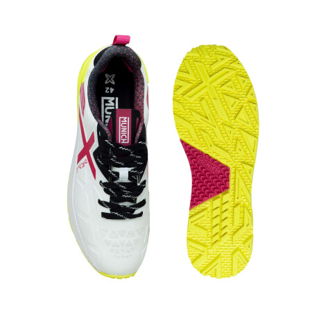 Championes Munich Drag 04 White/Pink/Yellow
