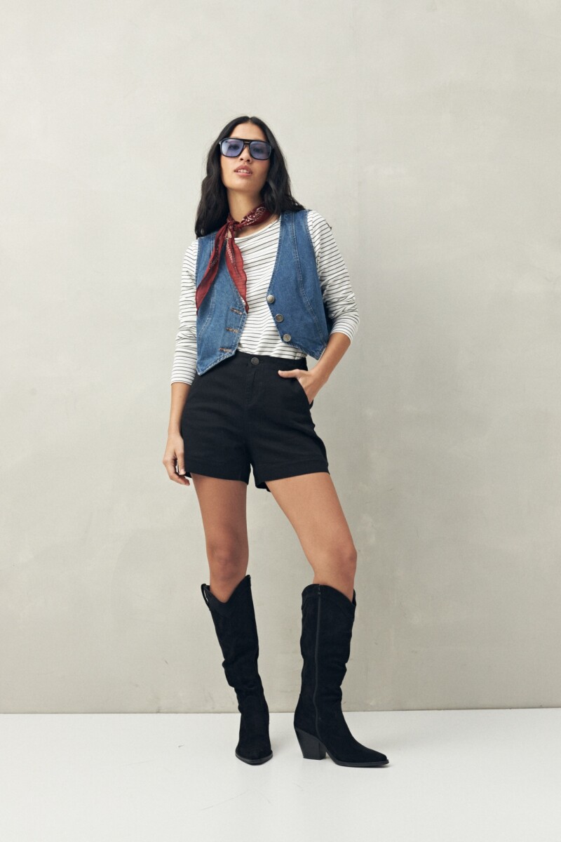 SHORT TOSSAR Negro