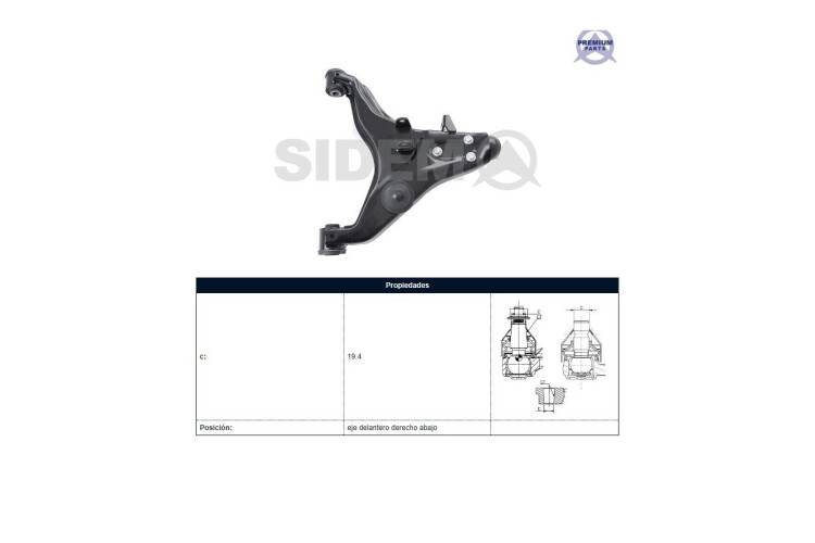 Parilla De Suspension Del Mitsubishi L200, Toyota Hilux 07-17 Der Parilla De Suspension Del Mitsubishi L200, Toyota Hilux 07-17 Der