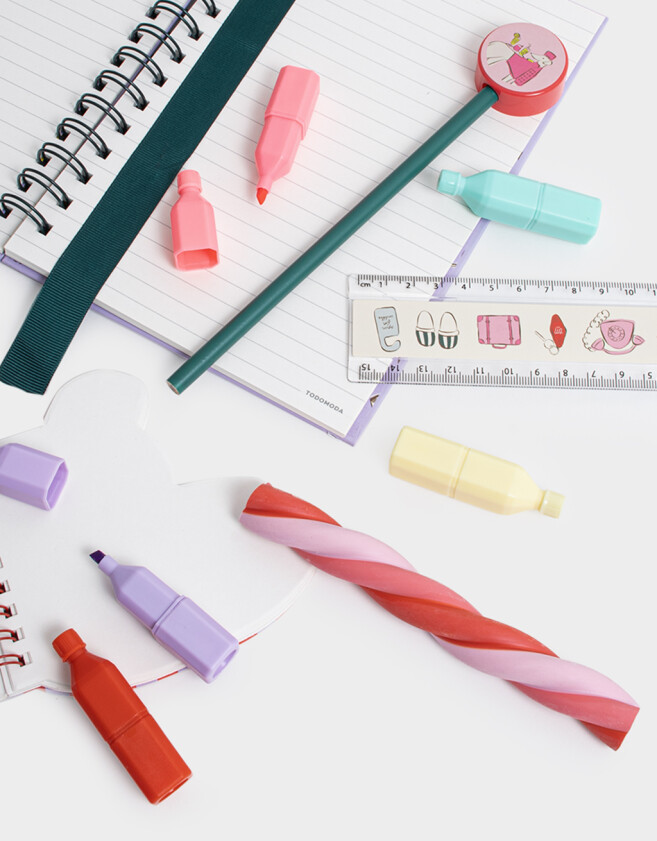 Librería Sets PVC Set De Librería En Estuche - Combinacion Multicolor