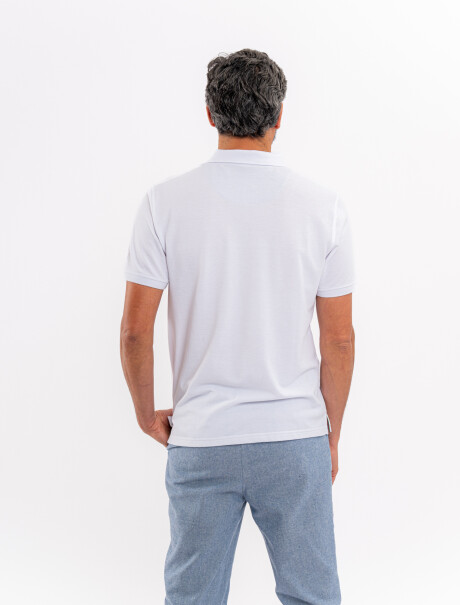 Remera m/c lisa blanco