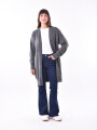 SACO CLEO GRIS OSCURO