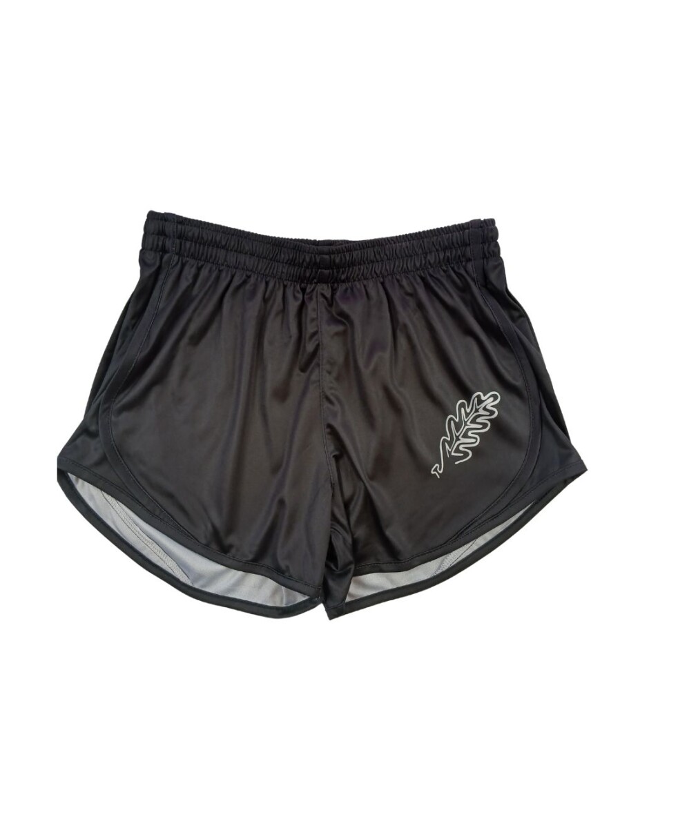 Short deportivo femenino Colegio Alemán - Negro 