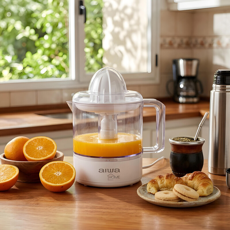 Exprimidor Eléctrico de Frutas 1L AIWA con Jarra | AW-ED3001 Exprimidor Eléctrico de Frutas 1L AIWA con Jarra | AW-ED3001