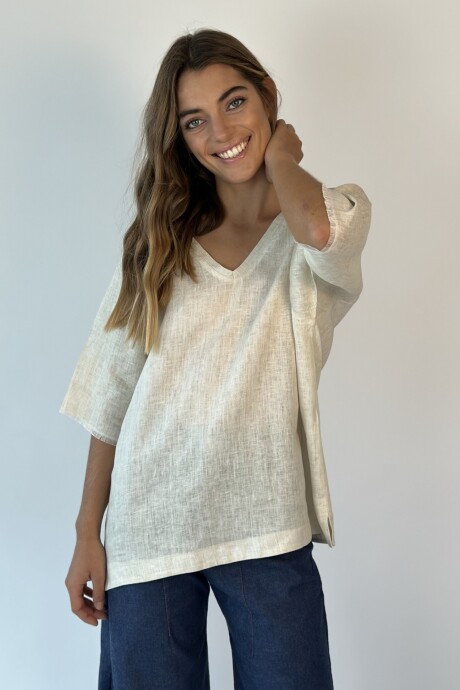 BLUSA CISNE CRUDO