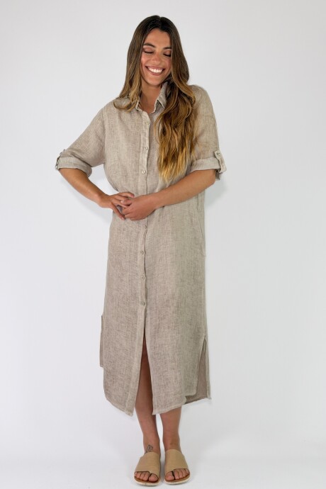 CAMISOLA MEQUIDA Beige