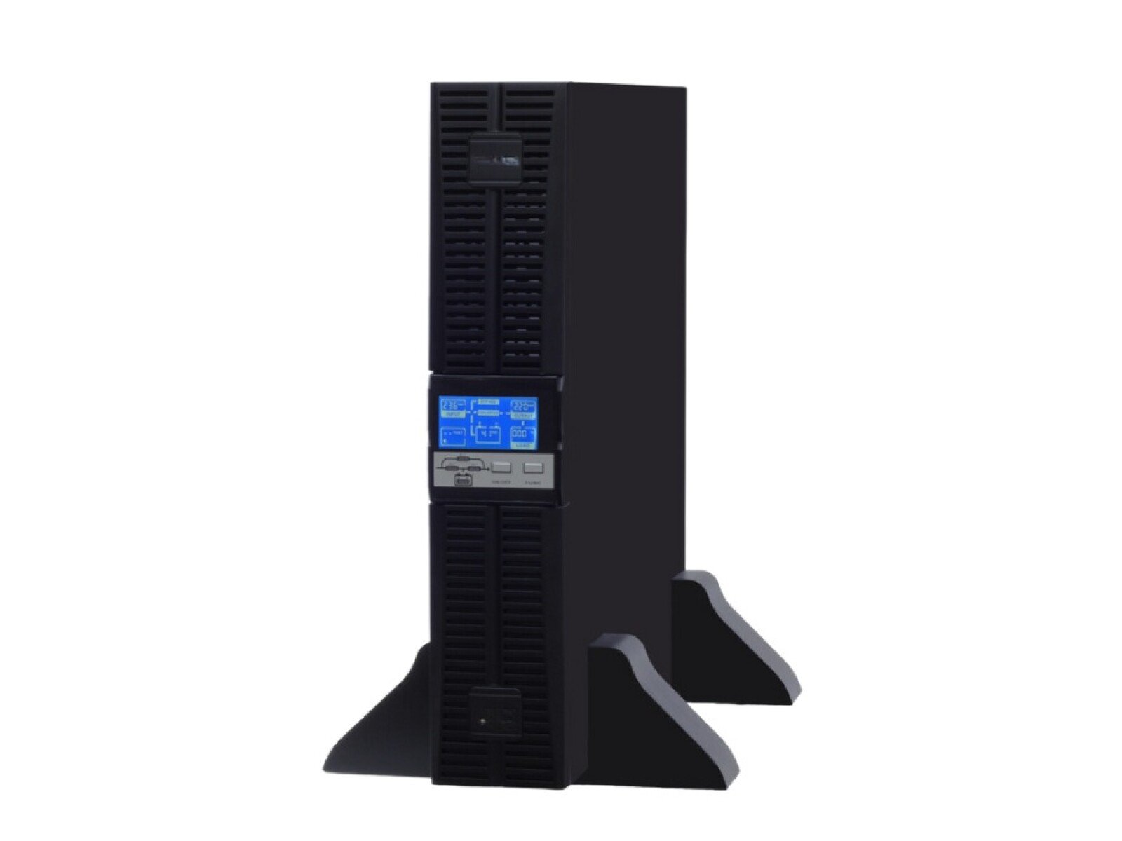 UPS 10KVA ON LINE RACK/TORRE LCD, 16X12V/9AH, FP1, C/ USB, SNMP SLOT Y ...