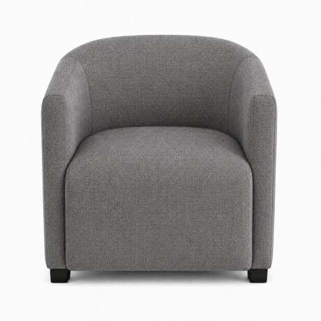 BUTACA POLTRONA SILLÓN SOFÁ 1 CUERPO Gris LINO