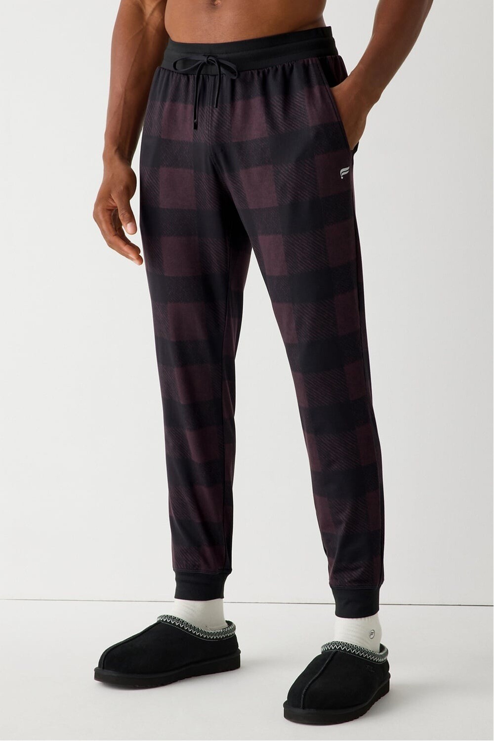 Pantalón The Cloud Jersey Jogger Hombre Oxblood Mountain Top