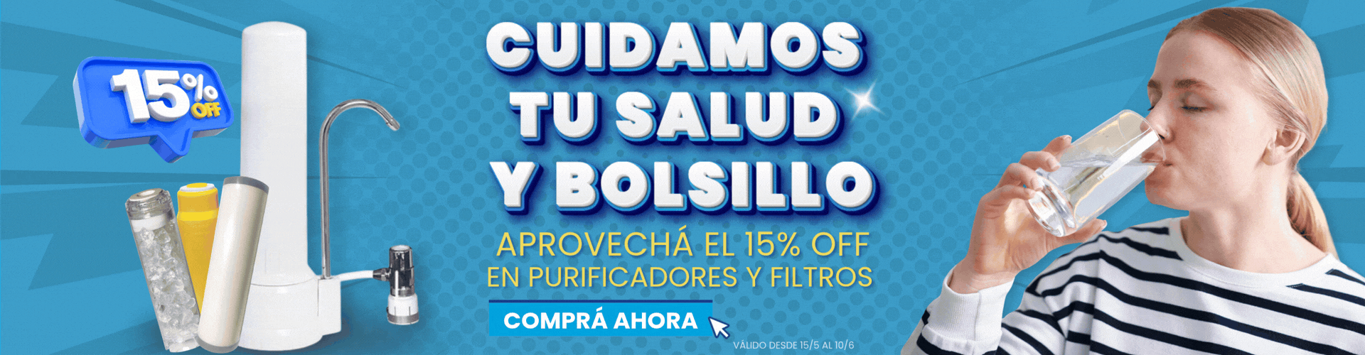 Filtros de agua