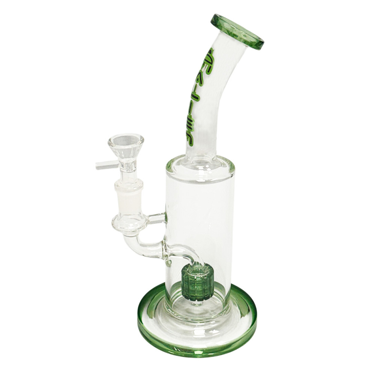 BONG PERC MATRIX Y ATRAPA CENIZAS 24CM ALIEN BONG 