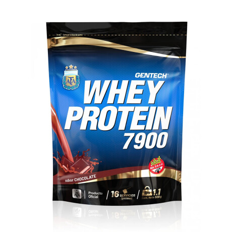 Gentech Suplemento En Polvo Whey Protein 500 Grs Chocolate