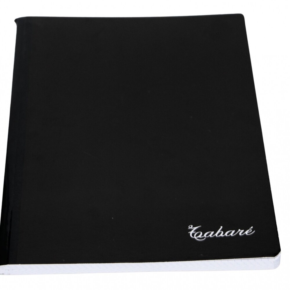 CUADERNOLA TABARE CUADRICULADA 96 HOJAS TAPA DURA COCIDA TAPA COLOR NEGRO CUADERNOLA TABARE CUADRICULADA 96 HOJAS TAPA DURA COCIDA TAPA COLOR NEGRO
