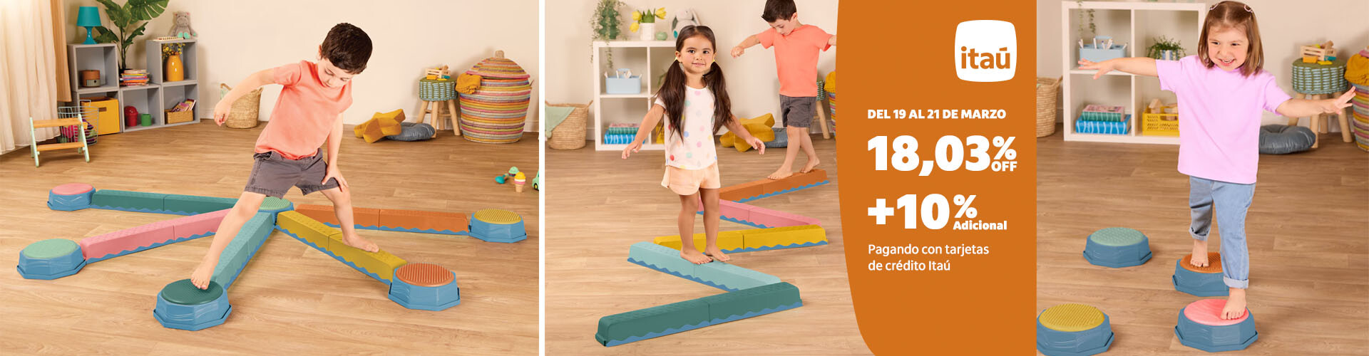 IVA OFF + 10% Itaú 19 al 21 de marzo
