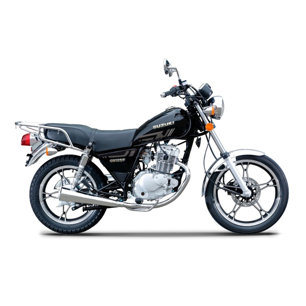 Suzuki GN125F - Negro - Reserva 