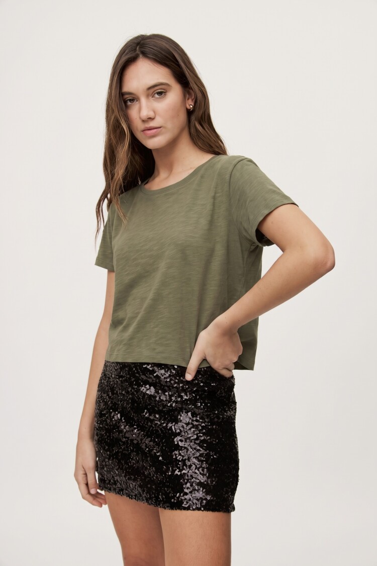 REMERA PERSÉFORE Verde Militar