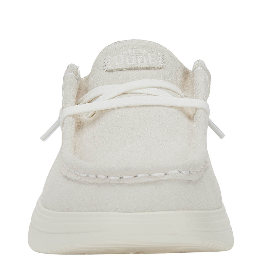 Wendy Comf Suede Ivory