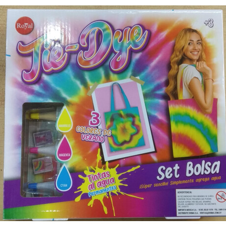 Tie-Dye set bolsa Tie-Dye set bolsa