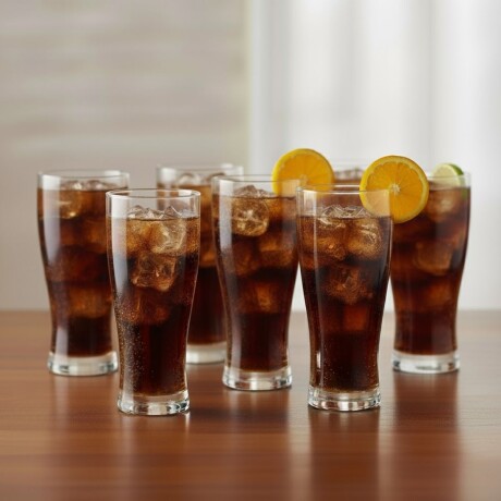 Setx6 vasos porto 380ml TRANSPARENTE