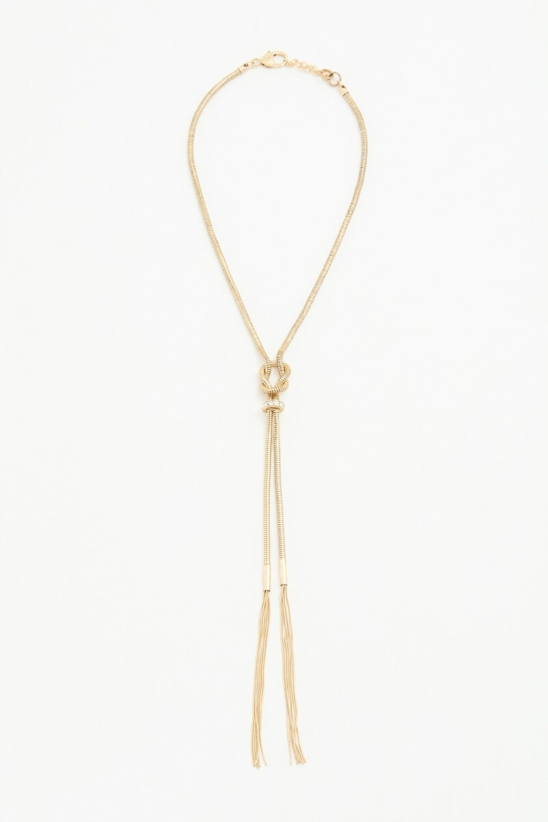 COLLAR MILA LONG Dorado