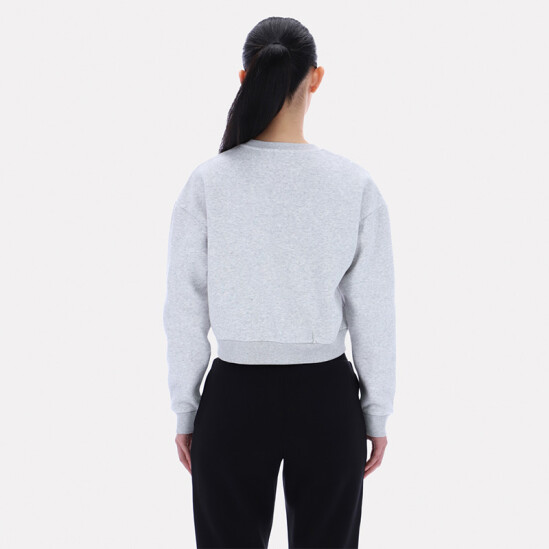 Buzo Reebok Hazel Cropped Gris