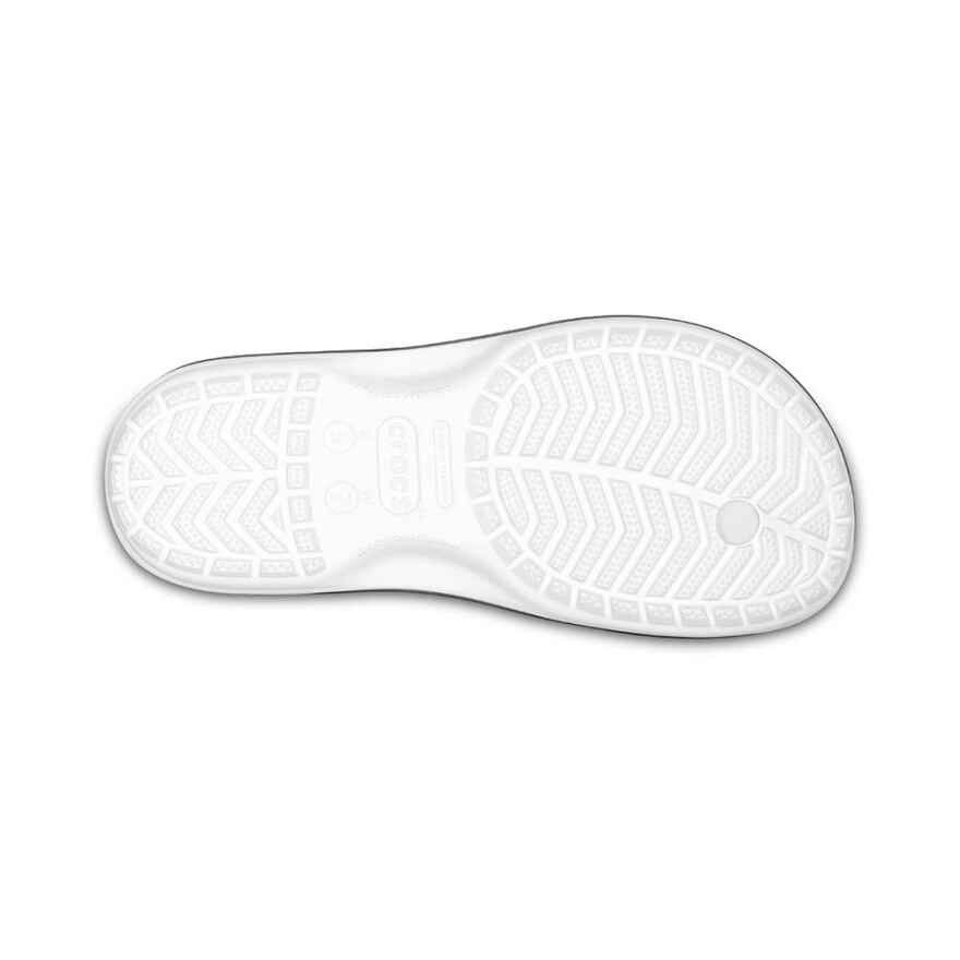 Sandalias Crocs Crocband Flip - Unisex White