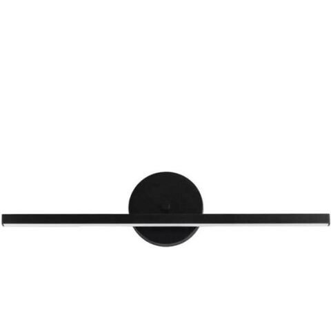 APLIQUE LED CLARA 50CM 10W 3000K NEGRO APLIQUE LED CLARA 50CM 10W 3000K NEGRO