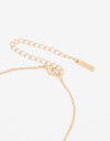 Collares Cortos Lucky charm Collar Corto Ojos En Strass - Dorado