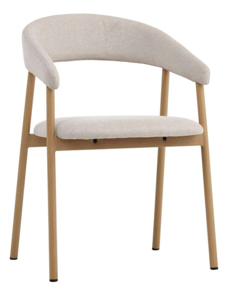 Silla De Comedor Ejsing - Beige/Crudo 