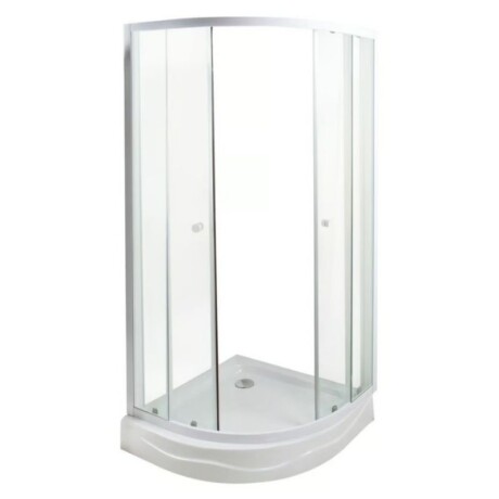 MAMPARA DE BAÑO 80 X 80 XM X 2 MT - CURVA MAMPARA DE BAÑO 80 X 80 XM X 2 MT - CURVA