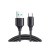 Cable Joyroom USB-A a USB-C 3A 2 metros color negro Cable Joyroom Usb-a A Usb-c 3a 2 Metros Color Negro
