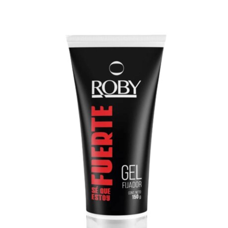 FIJADOR GEL CAPILAR ROBY 150G FUERTE FIJADOR GEL CAPILAR ROBY 150G FUERTE