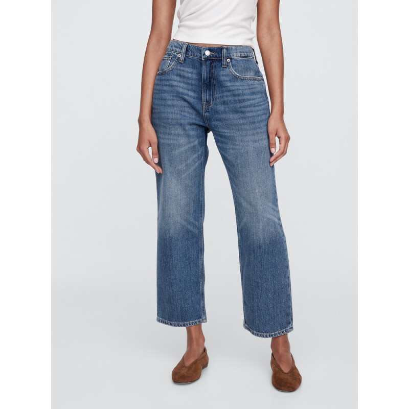 V-RELAXED STRAIGHT CROP MED AKUMAL MEDIUM WASH
